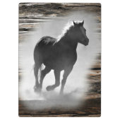 Wild Horse Galloping Klembord (Achterkant)