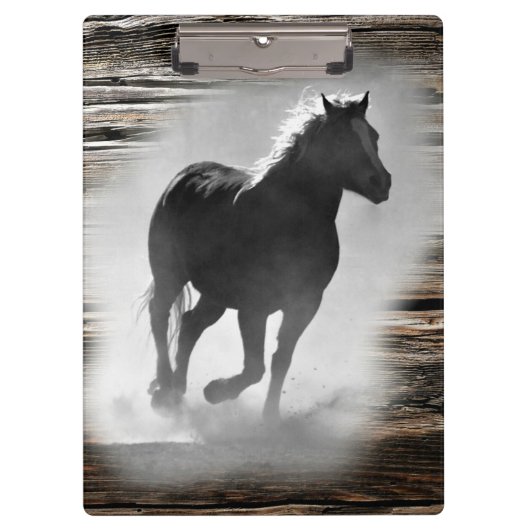 Wild Horse Galloping Klembord (Voorkant)