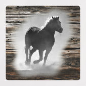 Wild Horse Galloping Labels (Design 1)