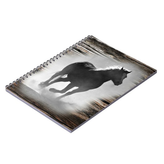 Wild Horse Galloping Notitieboek (Linkerzijde)