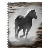 Wild Horse Galloping Notitieboek (Voorkant)