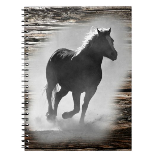 Wild Horse Galloping Notitieboek (Voorkant)