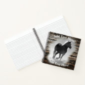 Wild Horse Galloping Notitieboek (Binnen)