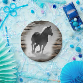 Wild Horse Galloping Papieren Bordje (Feest)