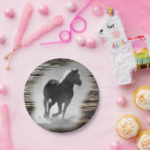 Wild Horse Galloping Papieren Bordje (Feest)