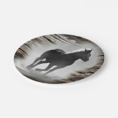 Wild Horse Galloping Papieren Bordje (Gekanteld)