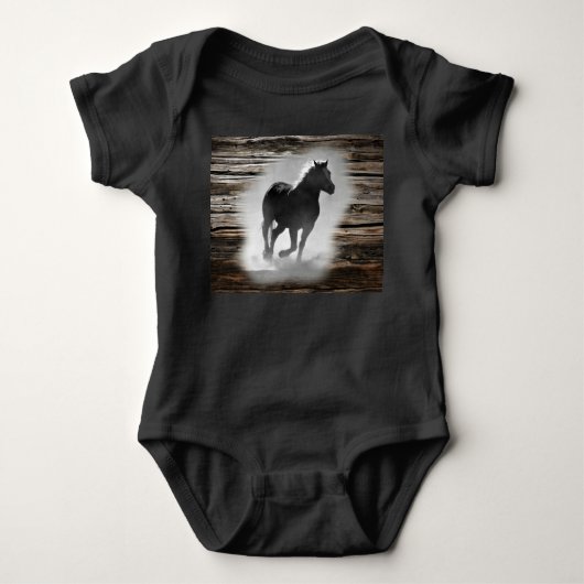 Wild Horse Galloping Romper (Voorkant)