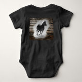 Wild Horse Galloping Romper (Achterkant)