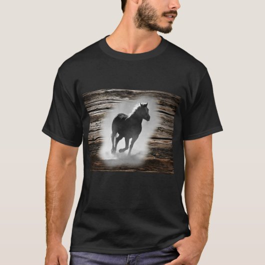 Wild Horse Galloping T-shirt (Voorkant)
