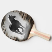 Wild Horse Galloping Tafeltennisbatje (Zijkant)