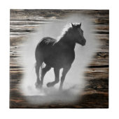Wild Horse Galloping Tegeltje (Voorkant)