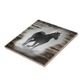 Wild Horse Galloping Tegeltje (Zijkant)