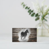 Wild Horse Galloping Visitekaartje (Staand voorkant)