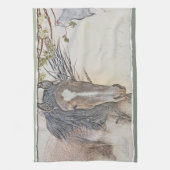 Wild Horse Gaze Theedoek (Verticaal)