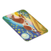 Wild Horse Hill Folk Art MAGNET Susan Brack Magneet (Rechterzijde)