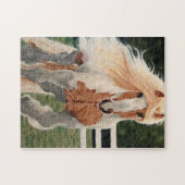 "Wild Horse" Jigzaag Puzzle Legpuzzel (Horizontaal)