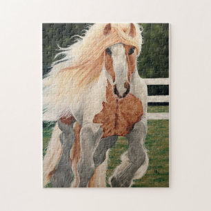 "Wild Horse" Jigzaag Puzzle Legpuzzel