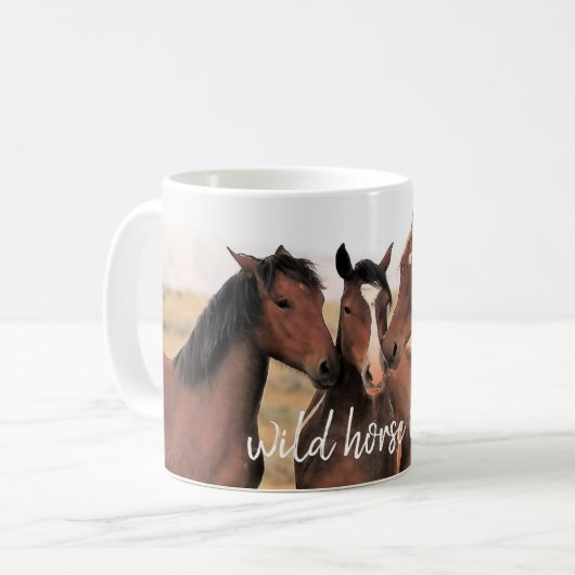 Wild Horse Lover Koffiemok (Voorkant links)