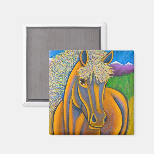 Wild Horse Magneet (Voorkant / Achterkant)
