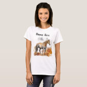 Wild Horse No. 1 Gepersonaliseerd T-shirt (Voorkant volledig)