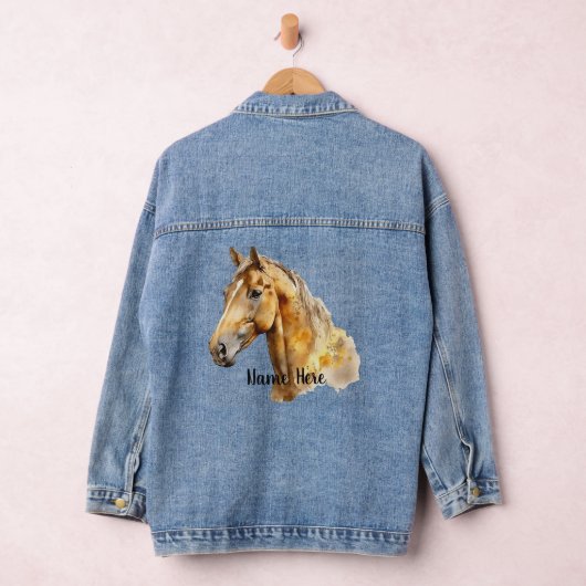 Wild Horse No. 3 gepersonaliseerd Denim Jacket (Hangar)
