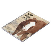 Wild Horse Notes Notitieboek (Linkerzijde)