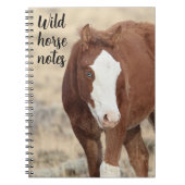 Wild Horse Notes Notitieboek (Voorkant)