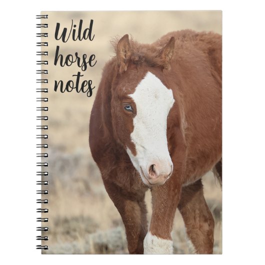 Wild Horse Notes Notitieboek (Voorkant)