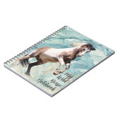 Wild Horse Notitieboek (Linkerzijde)