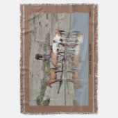 Wild Horse Reflecties Deken (Voorkant Verticaal)