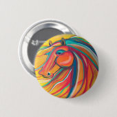 Wild Horse Ronde Button 5,7 Cm (Voorkant /achterkant)