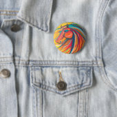 Wild Horse Ronde Button 5,7 Cm (In situ)