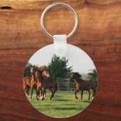 Wild Horse Roundup Sleutelhanger (Voorkant)