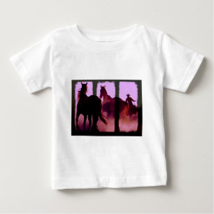 Wild Horse Roundup Triptych