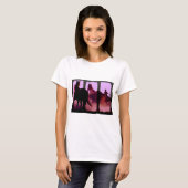 Wild Horse Roundup Triptych T-shirt (Voorkant volledig)