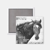 Wild Horse Southwest Photo Magnet (Voorkant / Achterkant)