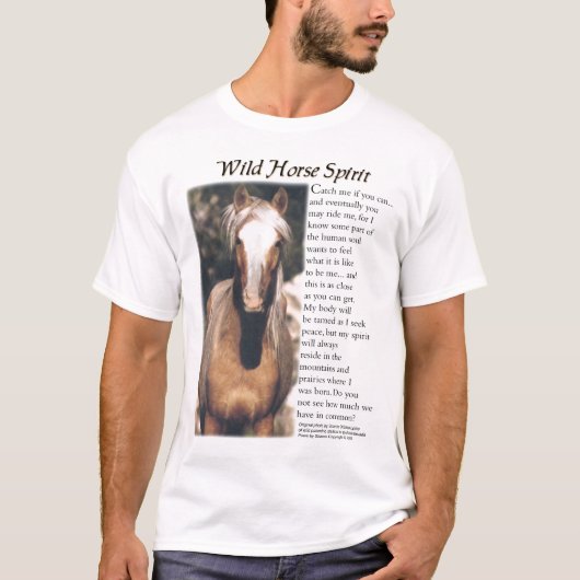 Wild Horse Spirit T-shirt (Voorkant)
