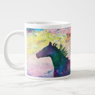 Wild Horse Spirits WE ARE THE LAND  Grote Koffiekop