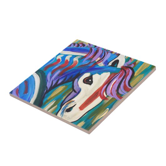 Wild Horse Tegeltje (Zijkant)