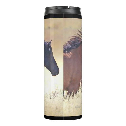 Wild horse thunder thermische mok (Achterkant)