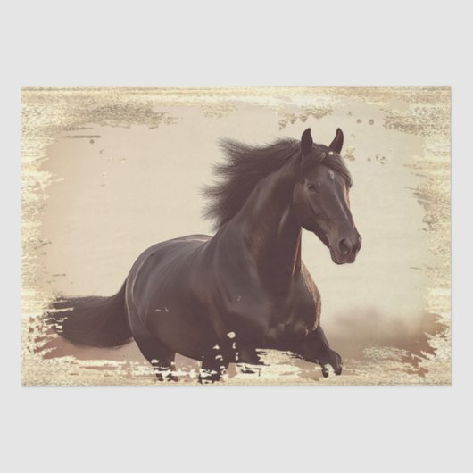 Wild Horse Tissuepapier (Voorkant)