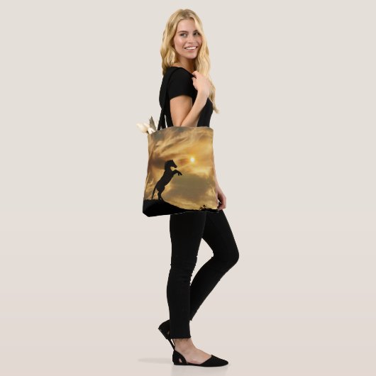 Wild Horse Totebag Tote Bag (Op model)