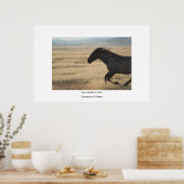 WiLD-HORSE VAN UTAFOTOGRAAF Poster (Keuken)