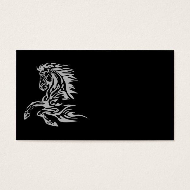 Wild Horse Visitekaartje (Voorkant)