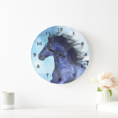 Wild Horse Wall Clock Grote Klok (Huis)