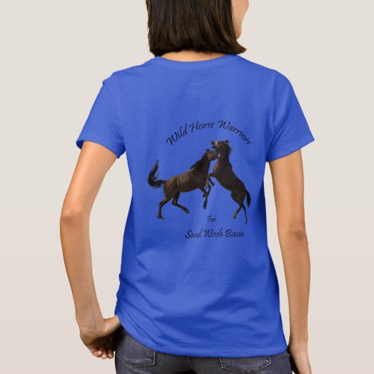 Wild Horse Warriors T-shirt (Achterkant)