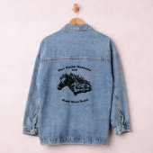 Wild Horse Warriors voor Sand Wash Basin Denim Jacket (Hangar)