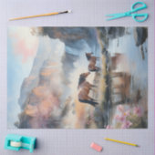 Wild Horse Waterfall Tissuepapier (Craft)