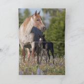Wild Horse Wenskaart - Electra & Pandora Kaart (Binnen)