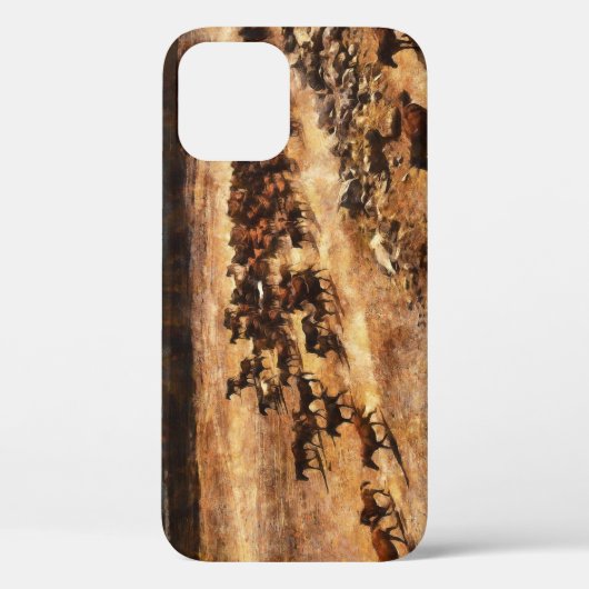 Wild Horses: Artistieke Dierenmajesteit. Case-Mate iPhone Case (Achterkant)